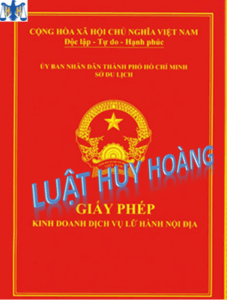 TƯ VẤN THỦ TỤC CẤP GIẤY PHÉP LỮ HÀNH NỘI ĐỊA MỚI NHẤT